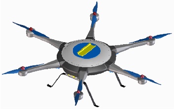 電動マルチローター　無人航空機システム