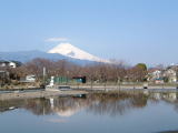 丸池の逆富士