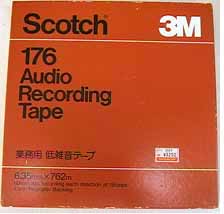 SCOTCHのオープンリール